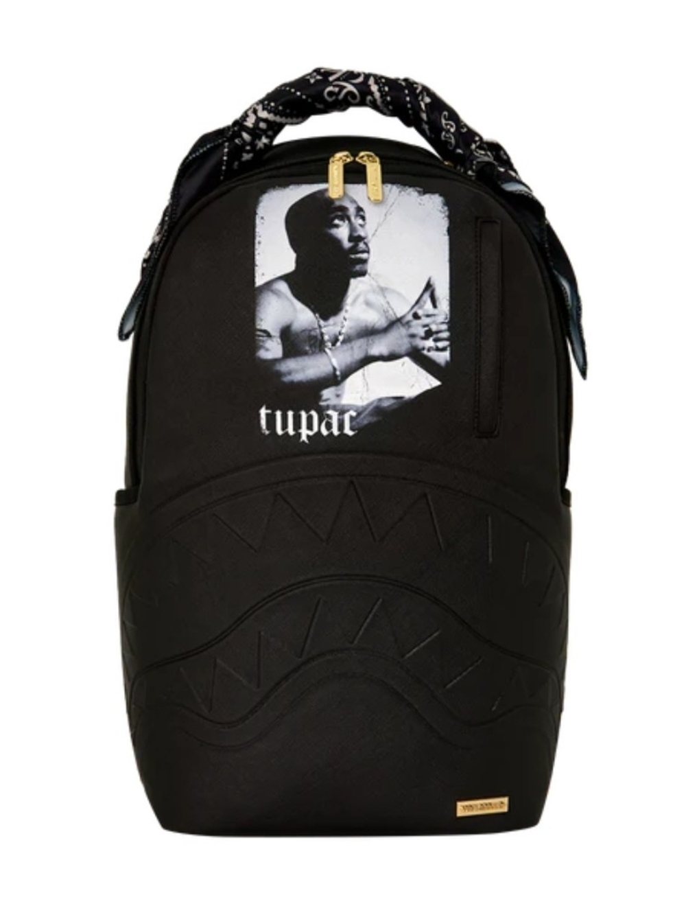 TUPAC POETRY - BANDANA HANDLE BACKPACK